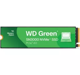 SSD накопитель 1 TB WD Green SN3000 (WDS100T4G0E)