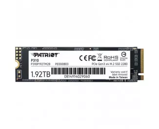 SSD накопитель 1.92 TB Patriot P310 (P310P192TM28)