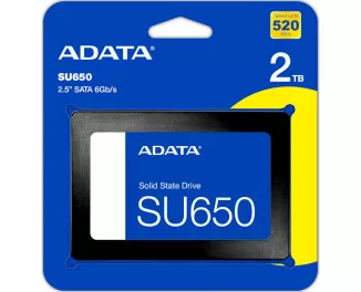 SSD накопитель 2 TB ADATA Ultimate SU650 (ASU650SS-2TT-R)