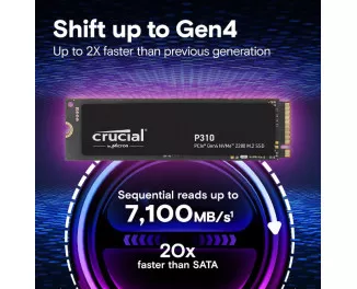 SSD накопитель 2 TB Crucial P310 (CT2000P310SSD8)