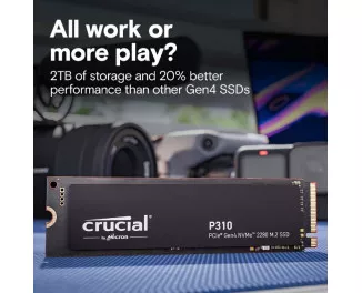 SSD накопитель 2 TB Crucial P310 (CT2000P310SSD8)