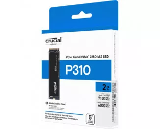 SSD накопитель 2 TB Crucial P310 (CT2000P310SSD8)
