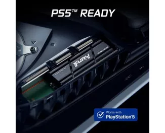 SSD накопичувач 2 TB Kingston Fury Renegade with Heatsink (SFYRDK/2000G)