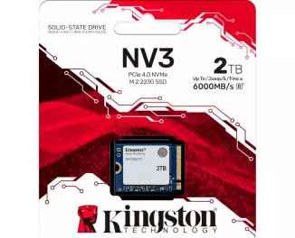 SSD накопитель 2 TB Kingston NV3 (SNV3SM3/2T0)
