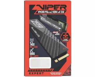 SSD накопитель 2 TB Patriot Viper VP4300 M.2 2280 PCIe 4.0 x4 3D TLC (VP4300-2TBM28H)