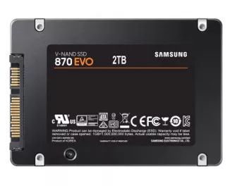 SSD накопитель 2 TB Samsung 870 EVO (MZ-77E2T0B)