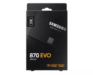SSD накопитель 2 TB Samsung 870 EVO (MZ-77E2T0B)