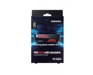 SSD накопитель 2 TB Samsung 990 PRO with Heatsink (MZ-V9P2T0CW)