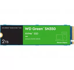 SSD накопитель 2 TB WD Green SN350 (WDS200T3G0C)