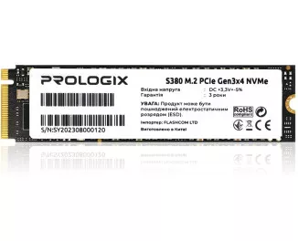 SSD накопитель 256Gb Prologix S380 (PRO256GS380)