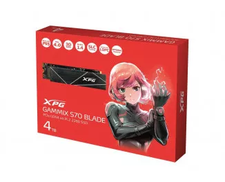 SSD накопичувач 4 TB ADATA XPG Gammix S70 Blade (AGAMMIXS70B-4T-CS)