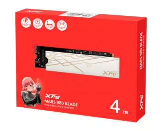 SSD накопичувач 4 TB ADATA XPG Mars 980 Blade (SMAR-980B-4TCS)