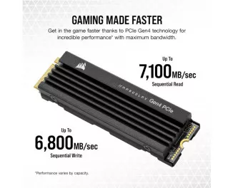 SSD накопитель 4 TB Corsair MP600 PRO LPX (CSSD-F4000GBMP600PLP)