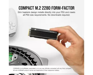 SSD накопитель 4 TB Corsair MP600 PRO LPX (CSSD-F4000GBMP600PLP)