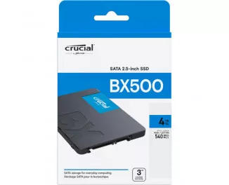 SSD накопичувач 4 TB Crucial BX500 (CT4000BX500SSD1)