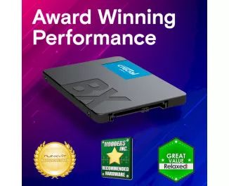 SSD накопичувач 4 TB Crucial BX500 (CT4000BX500SSD1)