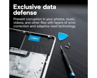 SSD накопичувач 4 TB Crucial BX500 (CT4000BX500SSD1)