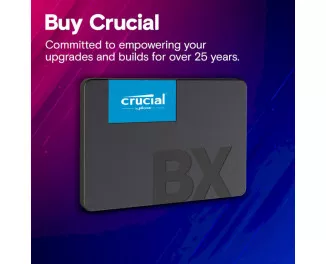 SSD накопичувач 4 TB Crucial BX500 (CT4000BX500SSD1)