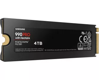 SSD накопитель 4 TB Samsung 990 PRO with Heatsink (MZ-V9P4T0CW)
