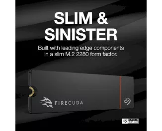SSD накопичувач 4 TB Seagate FireCuda 530R with Heatsink (ZP4000GM3A073)