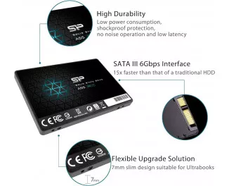 SSD накопичувач 4 TB Silicon Power A55 (SP004TBSS3A55S25)