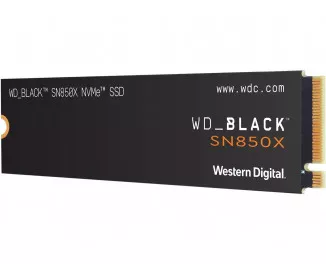SSD накопичувач 4 TB WD Black SN850X (WDS400T2X0E)