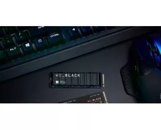 SSD накопичувач 4 TB WD Black SN850X with Heatsink (WDS400T2XHE)