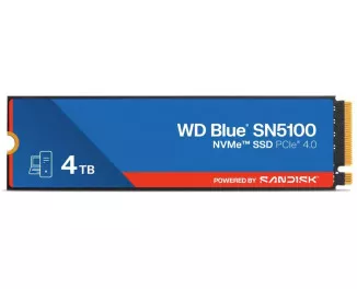 SSD накопитель 4 TB WD Blue SN5100 (WDS400T5B0E)