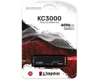 SSD накопичувач 4096Gb Kingston KC3000 (SKC3000D/4096G)