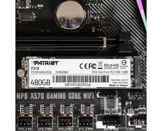 SSD накопичувач 480Gb Patriot P310 (P310P480GM28)