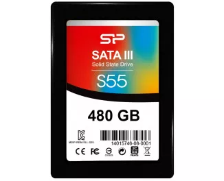 SSD накопитель 480Gb Silicon Power Slim S55 (SP480GBSS3S55S25)
