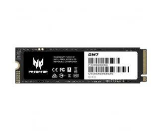 SSD накопитель 512Gb Acer Predator GM7 (BL.9BWWR.117)