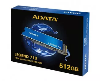 SSD накопичувач 512Gb ADATA LEGEND 710 (ALEG-710-512GCS)
