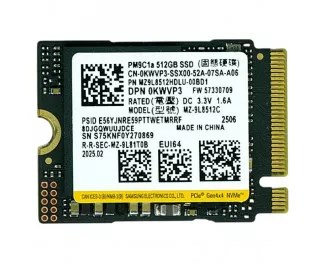 SSD накопитель 512Gb Samsung PM9C1a (MZ-9L8512C)