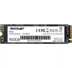 SSD накопичувач 960Gb Patriot P310 (P310P960GM28)