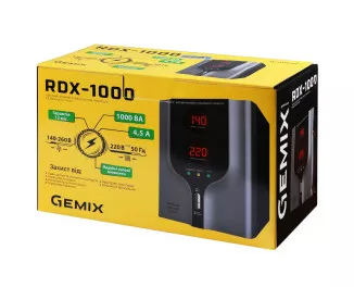 Стабілізатор напруги Gemix RDX-1000
