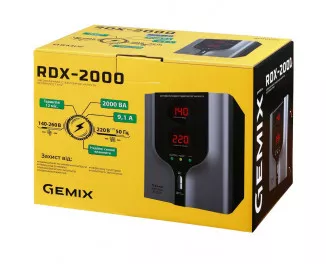 Стабілізатор напруги Gemix RDX-2000