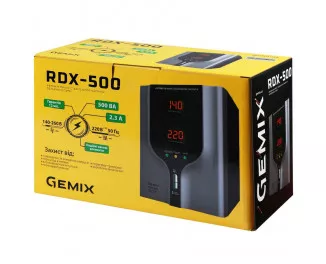 Стабілізатор напруги Gemix RDX-500