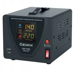 Стабилизатор напряжения Gemix SDR-1000