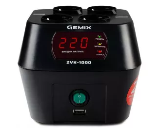Стабилизатор напряжения Gemix ZVK-1000