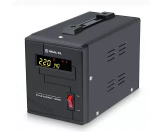 Стабілізатор напруги REAL-EL Stab Energy-1000 Black