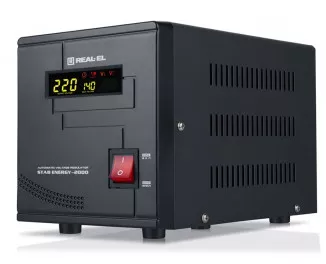 Стабилизатор напряжения REAL-EL Stab Energy-2000 Black