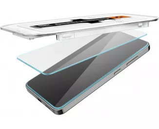 Стекло для Samsung Galaxy S24 Spigen tR EZ Fit HD (2 Pack) (AGL07440)