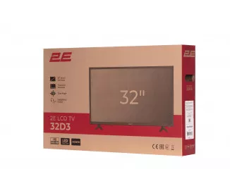 Телевізор 2E 2E-32D3