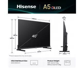 Телевизор Hisense 40A5Q