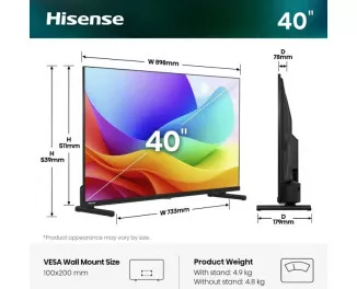 Телевизор Hisense 40A5S