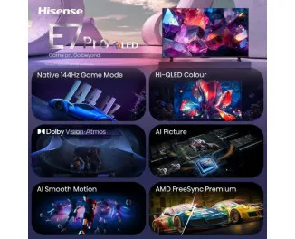 Телевизор Hisense 43E7S Pro