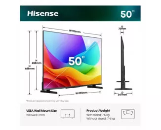 Телевизор Hisense 50A5S