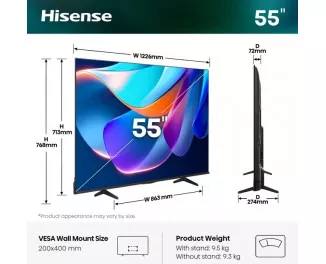 Телевизор Hisense 55A6S