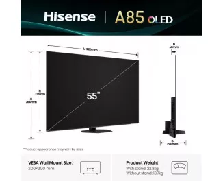 Телевизор Hisense 55A85Q